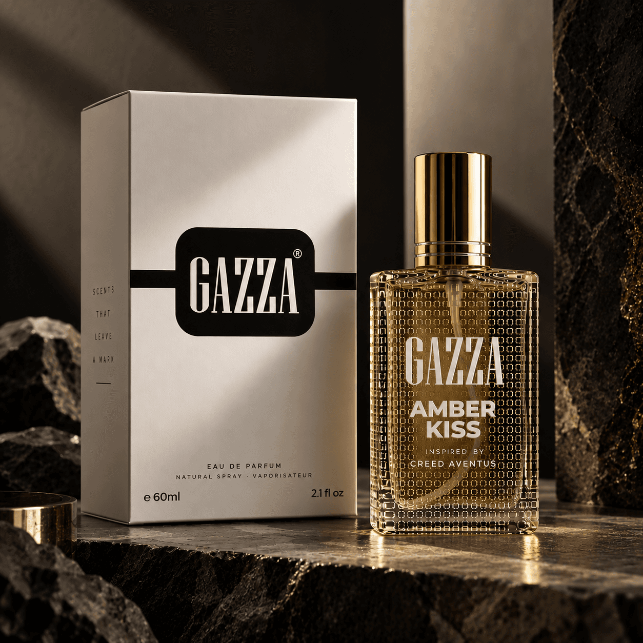 Gazza Amber Kiss inspired by Creed Aventus