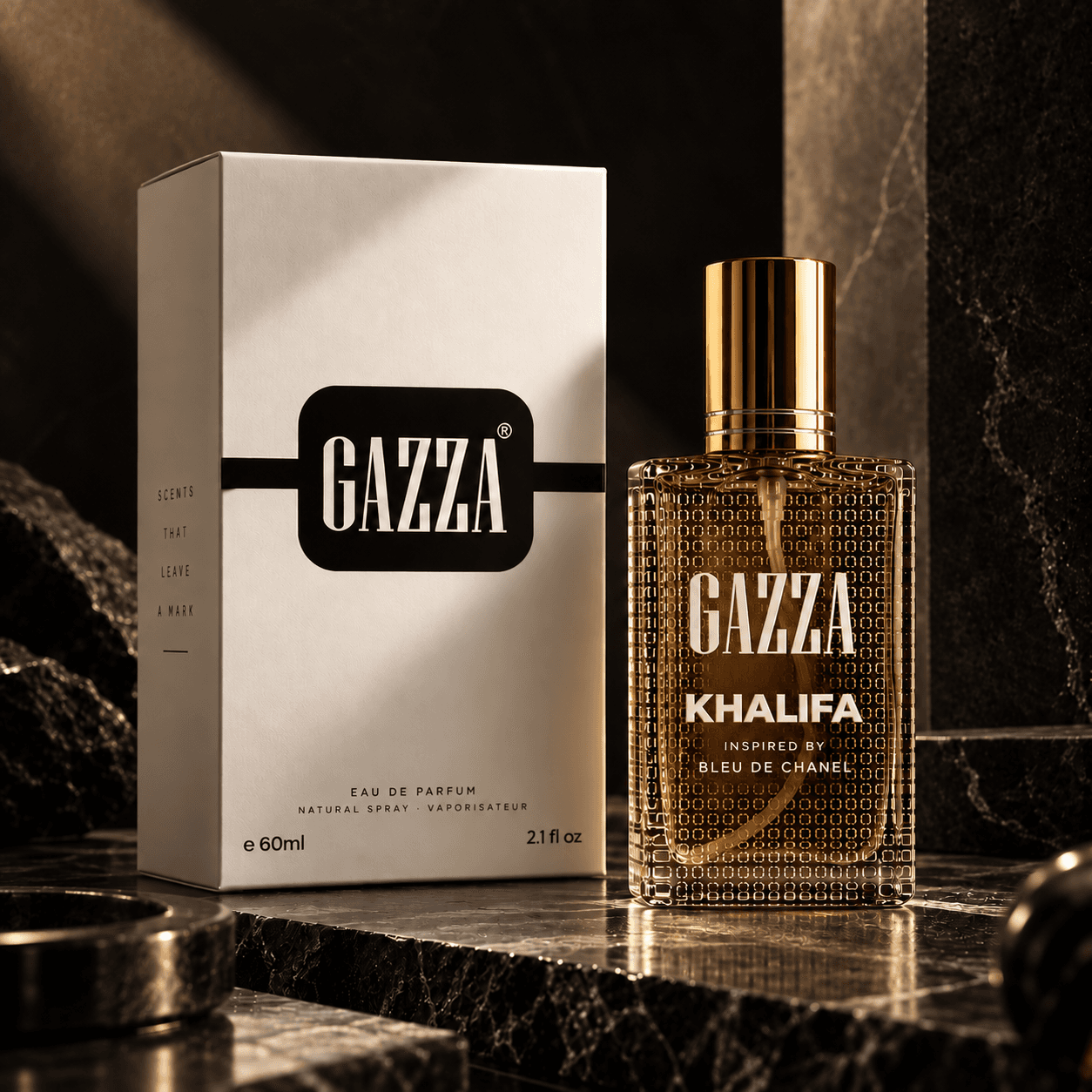 Gazza Khalifa inspired by Bleu de Chanel